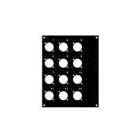 Čelní deska kovová 4HEx2BE Čelní deska kovová 4HEx2BE