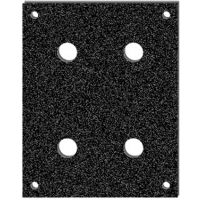 Čelní deska kovová Cinch (6,7 mm) 2HEx1BE Čelní deska kovová Cinch (6,7 mm) 2HEx1BE