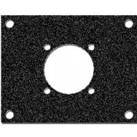 Čelní deska kovová CEE-Chassis 5-pól. 2HEx2BE Čelní deska kovová CEE-Chassis 5-pól. 2HEx2BE