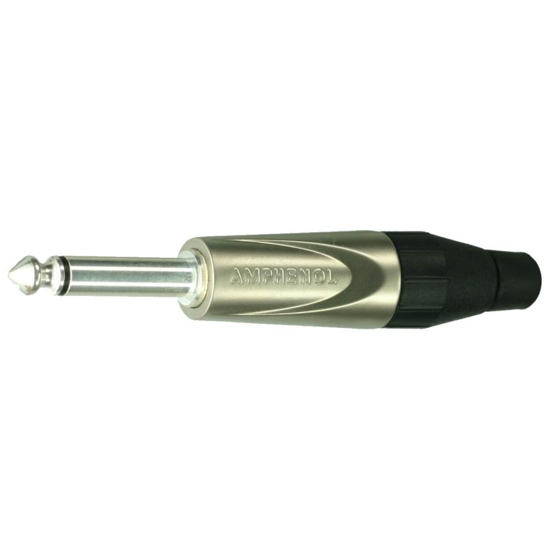 Jack konektor 6,3mm mono Amphenol TM2PJ Jack konektor 6,3mm mono Amphenol TM2PJ