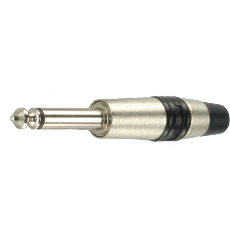 Jack konektor 6,3 mm mono Rean NYS 224C Jack konektor 6,3 mm mono Rean NYS 224C