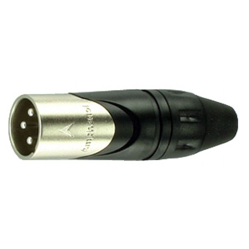XLR/M konektor Amphenol kov. AX3M.. XLR/M konektor Amphenol kov. AX3M..