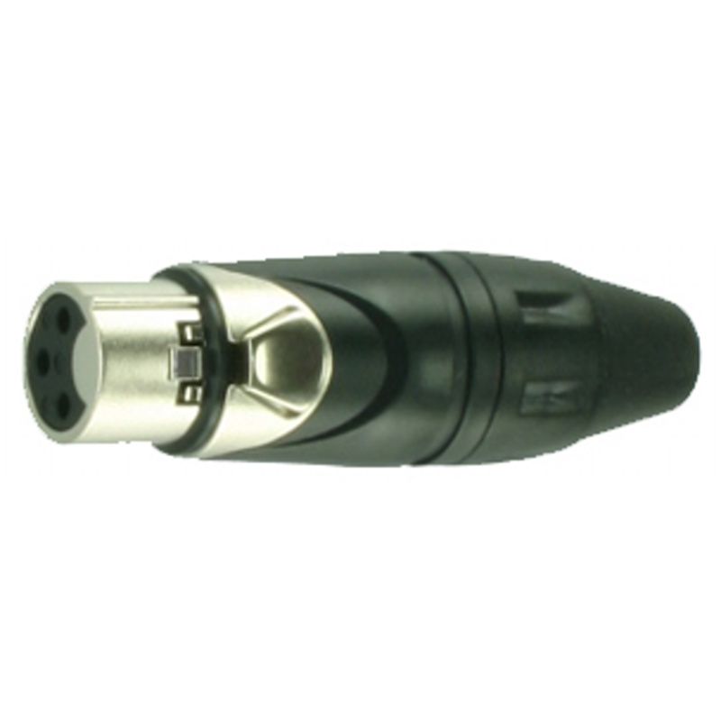 XLR/F spojka Amphenol kov. AX3F.. XLR/F spojka Amphenol kov. AX3F..