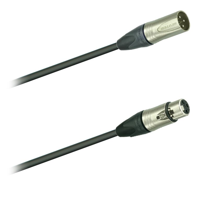 Reproduktorový kabel 2× 1,5 mm2, Neutrik NC3MXX - NC3FXX  (1,5 m - 10 m)    Reproduktorový kabel 2× 1,5 mm2, Neutrik NC3MXX - NC3FXX  (1,5 m - 10 m)
