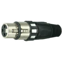 XLR/F Digital spojka kov. Neutrik NC3FXCC XLR/F Digital spojka kov. Neutrik NC3FXCC