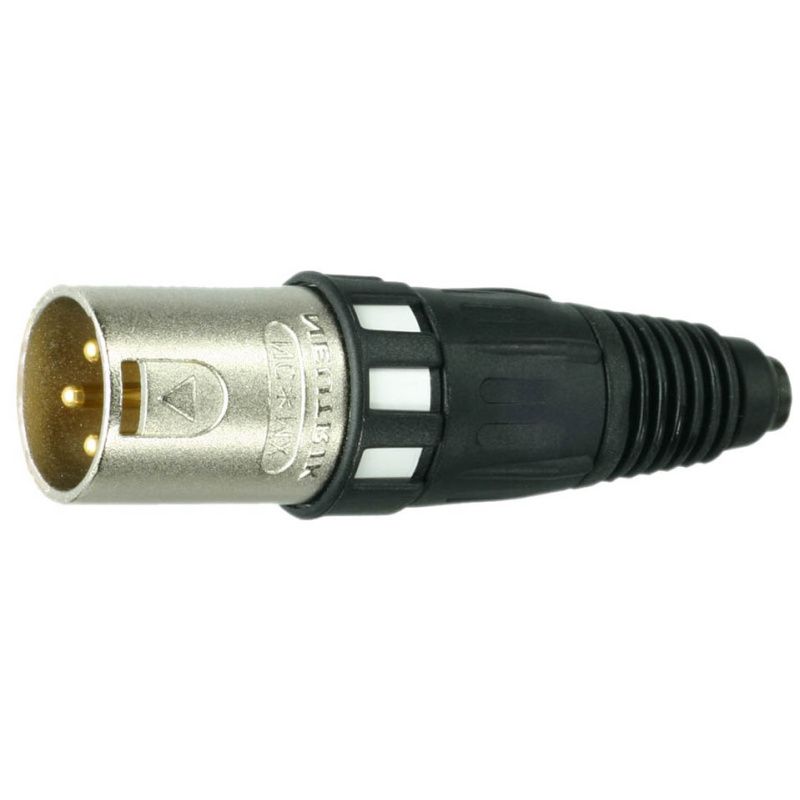 XLR Digital konektor kov. Neutrik NC3MXCC XLR Digital konektor kov. Neutrik NC3MXCC