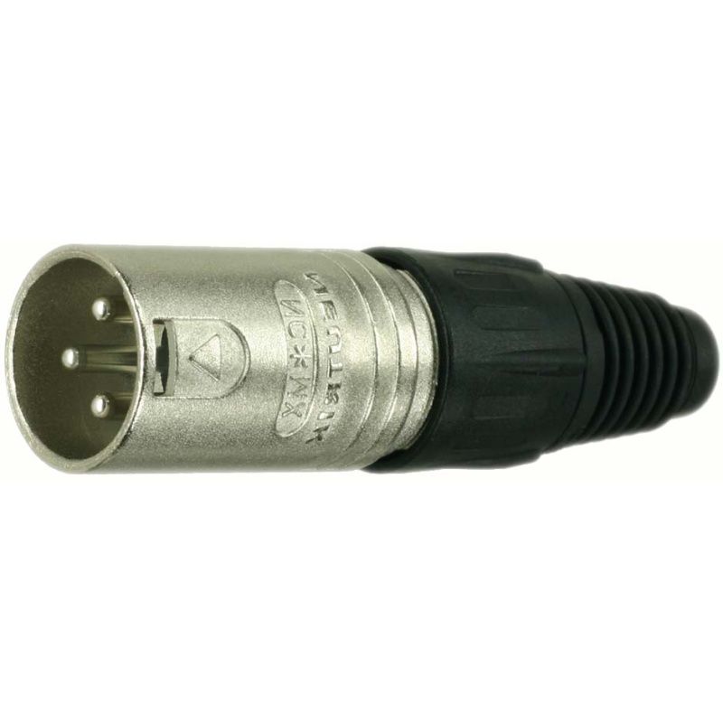 XLR/M konektor kov. Neutrik NC..MX.. XLR/M konektor kov. Neutrik NC..MX..