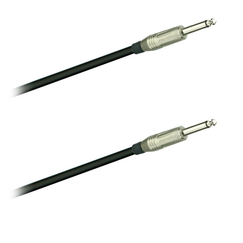 Instrument-kabel Jack 6,3mm / mono / Amphenol ACPM-GN (0,5 m - 10m) Instrument-kabel Jack 6,3mm / mono / Amphenol ACPM-GN (0,5 m - 10m)