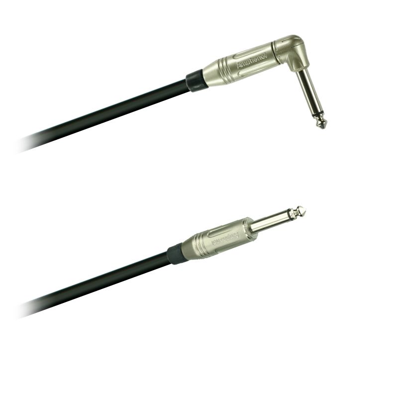 Instrument-kabel Jack 6,3mm / mono Amphenol ACPM-GN- úhl.-Jack 6,3mm / mono Amphenol ACPM-RN (0,5 - 10m) Instrument-kabel Jack 6,3mm / mono Amphenol ACPM-GN- úhl.-Jack 6,3mm / mono Amphenol ACPM-RN (0,5 - 10m)