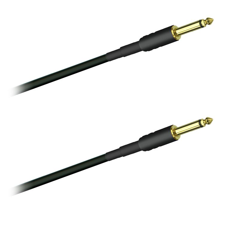 Instrument-kabel Jack 6,3mm / mono / zlatý (1,5 m - 10m) Instrument-kabel Jack 6,3mm / mono / zlatý (1,5 m - 10m)