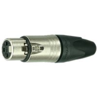 XLR/F spojka kov. Neutrik NC..FXX.. XLR/F spojka kov. Neutrik NC..FXX..