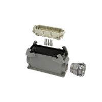 Multipin nástavbový konektorsystém postranní vedení kabelu 64 pólový Multipin nástavbový konektorsystém postranní vedení kabelu 64 pólový