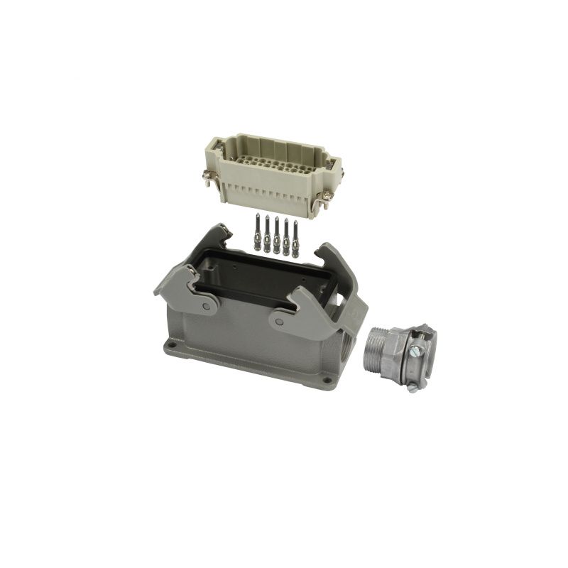 Multipin nástavbový konektorsystém postranní vedení kabelu 72 pólový Multipin nástavbový konektorsystém postranní vedení kabelu 72 pólový