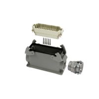 Multipin nástavbový konektorsystém postranní vedení kabelu 108 pólový Multipin nástavbový konektorsystém postranní vedení kabelu 108 pólový