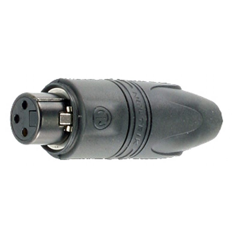 XLR/F spojka kov. Neutrik NC3FXX-HD XLR/F spojka kov. Neutrik NC3FXX-HD