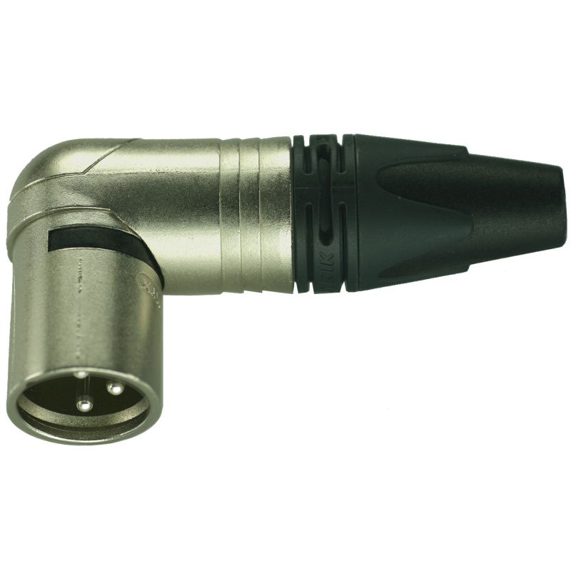 Úhlový XLR/M konektor kov. Neutrik NC..MRX.. Úhlový XLR/M konektor kov. Neutrik NC..MRX..