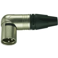 Úhlový XLR/M konektor kov. Neutrik NC..MRX.. Úhlový XLR/M konektor kov. Neutrik NC..MRX..