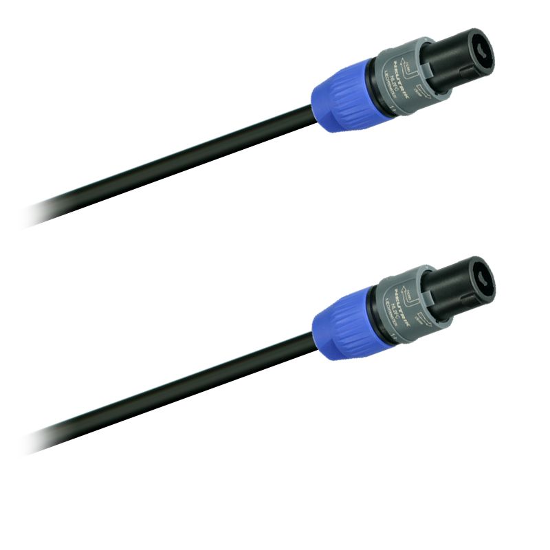 Reproduktorový kabel 2× 2,5 mm2, Neutrik NL2FX  (1,5 - 20m) Reproduktorový kabel 2× 2,5 mm2, Neutrik NL2FX  (1,5 - 20m)