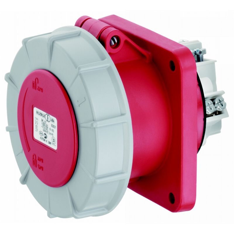 CEE zásuvka 5 pólová (rovné provedení) CEE zásuvka 5 pólová (rovné provedení)