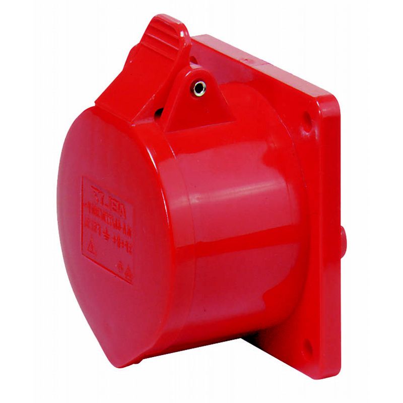 CEE zásuvka 5 pólová (rovné provedení) CEE zásuvka 5 pólová (rovné provedení)