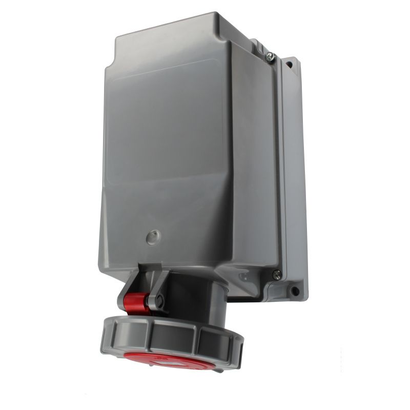 CEE zásuvka na zeď 5 pólová (15° úhel) CEE zásuvka na zeď 5 pólová (15° úhel)