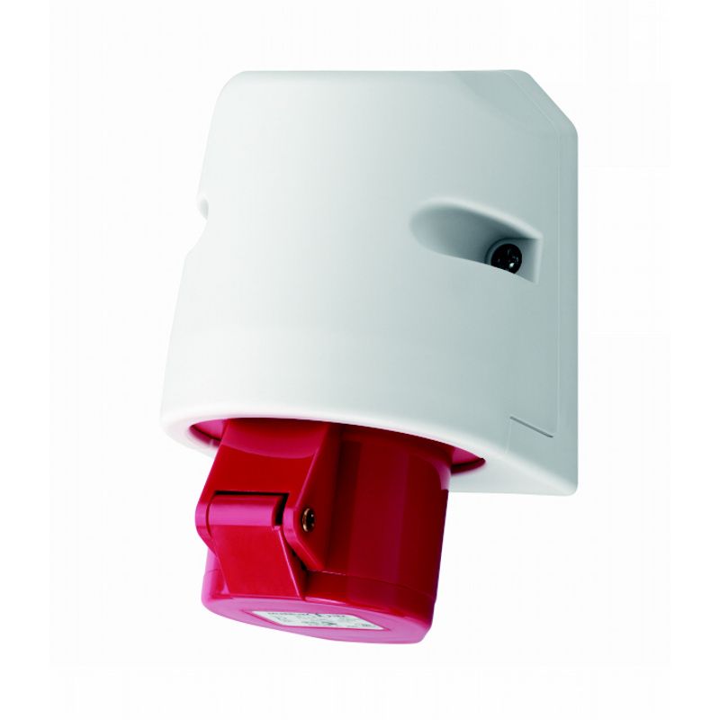 CEE zásuvka na zeď 5 pólová (15° úhel) CEE zásuvka na zeď 5 pólová (15° úhel)