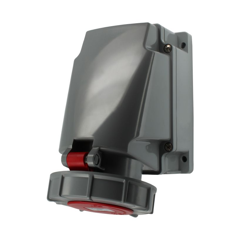 CEE zásuvka na zeď 5 pólová (15° úhel) CEE zásuvka na zeď 5 pólová (15° úhel)