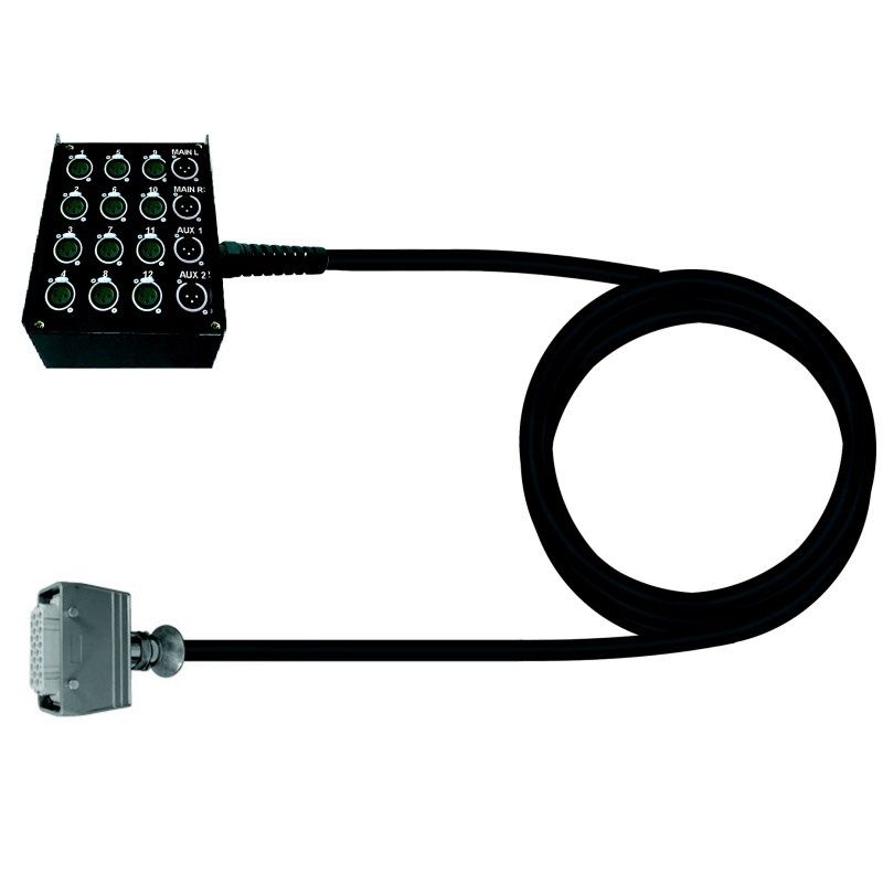12/4 Stagebox na Multipin Neutrik (10-40m) 12/4 Stagebox na Multipin Neutrik (10-40m)