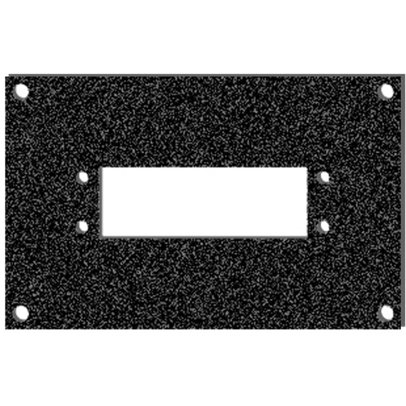 Čelní deska kovová MP H-A 6-6 24-pól. 2HEx2BE Čelní deska kovová MP H-A 6-6 24-pól. 2HEx2BE