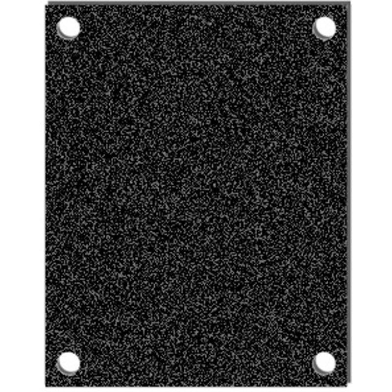 Čelní deska kovová záslepka 2HE×1BE Čelní deska kovová záslepka 2HE×1BE