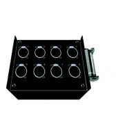 Stageboxy s jedním Multipin-systémem 8/0 Neutrik Stageboxy s jedním Multipin-systémem 8/0 Neutrik