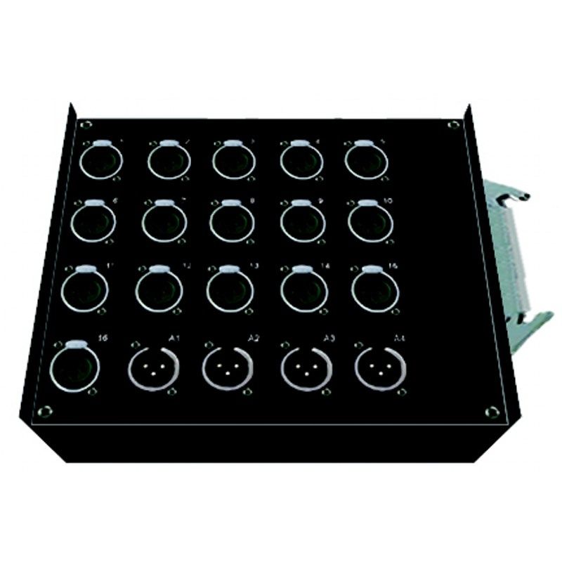 Stageboxy s jedním Multipin-systémem 16/4 Neutrik Stageboxy s jedním Multipin-systémem 16/4 Neutrik