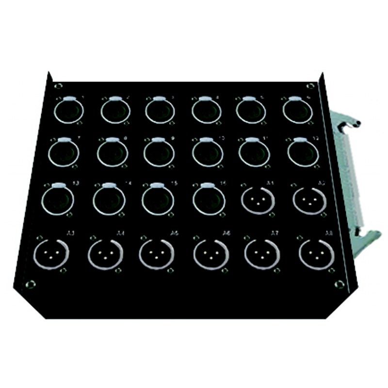 Stageboxy s jedním Multipin-systémem 16/8 Neutrik Stageboxy s jedním Multipin-systémem 16/8 Neutrik