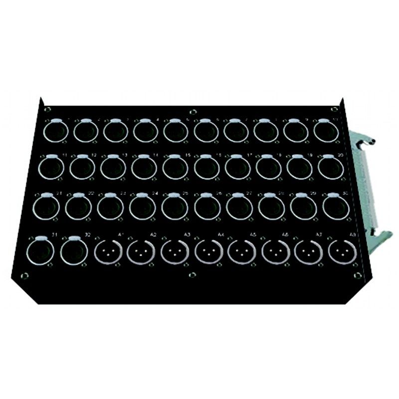 Stageboxy s jedním Multipin-systémem 32/8 Neutrik Stageboxy s jedním Multipin-systémem 32/8 Neutrik