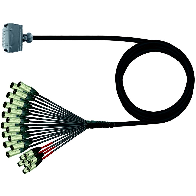 16/4 Multipin na bič-rozplet Neutrik (30-50m) 16/4 Multipin na bič-rozplet Neutrik (30-50m)