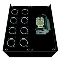 Stageboxy s jedním Multipin-systémem 8/0 Neutrik Stageboxy s jedním Multipin-systémem 8/0 Neutrik