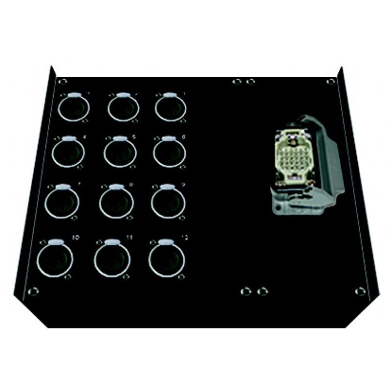 Stageboxy s jedním Multipin-systémem 12/0 Neutrik Stageboxy s jedním Multipin-systémem 12/0 Neutrik