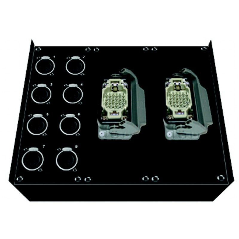 STAGEBOXY se dvěma Multipin-systémy Neutrik 8/0 STAGEBOXY se dvěma Multipin-systémy Neutrik 8/0