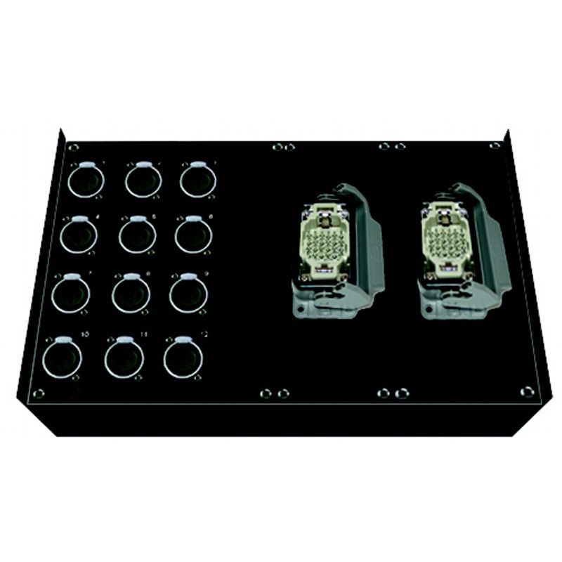 STAGEBOXY se dvěma Multipin-systémy Neutrik 12/0 STAGEBOXY se dvěma Multipin-systémy Neutrik 12/0