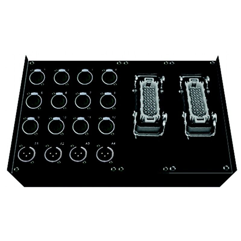 STAGEBOXY se dvěma Multipin-systémy Neutrik 12/4 STAGEBOXY se dvěma Multipin-systémy Neutrik 12/4