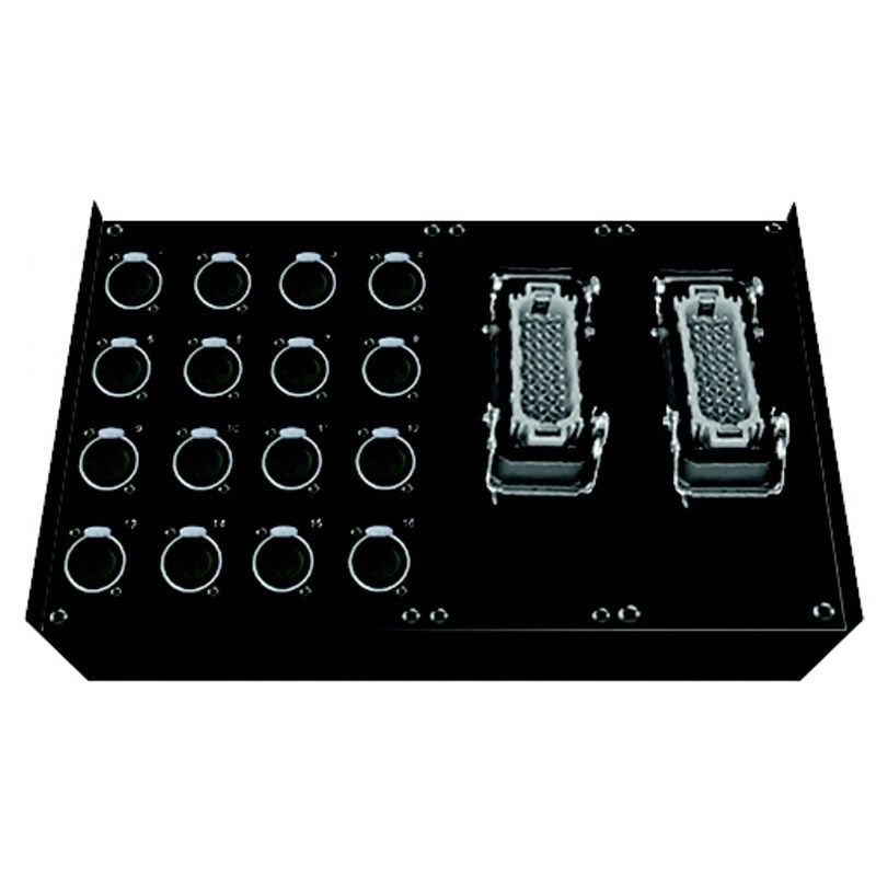 STAGEBOXY se dvěma Multipin-systémy Neutrik 16/0 STAGEBOXY se dvěma Multipin-systémy Neutrik 16/0