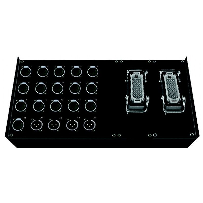 STAGEBOXY se dvěma Multipin-systémy Neutrik 16/4 STAGEBOXY se dvěma Multipin-systémy Neutrik 16/4