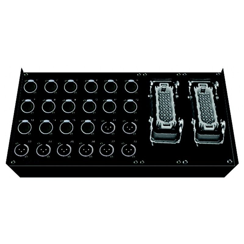 STAGEBOXY se dvěma Multipin-systémy Neutrik 16/8 STAGEBOXY se dvěma Multipin-systémy Neutrik 16/8
