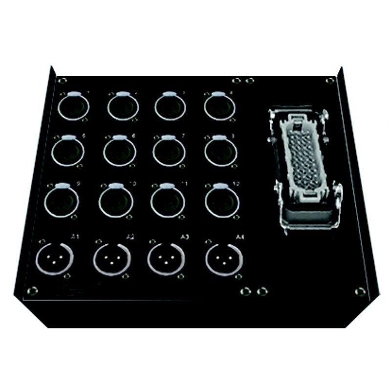 Stageboxy s jedním Multipin-systémem 12/4 Neutrik Stageboxy s jedním Multipin-systémem 12/4 Neutrik