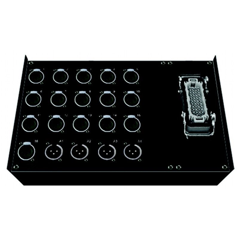 Stageboxy s jedním Multipin-systémem 16/4 Neutrik Stageboxy s jedním Multipin-systémem 16/4 Neutrik