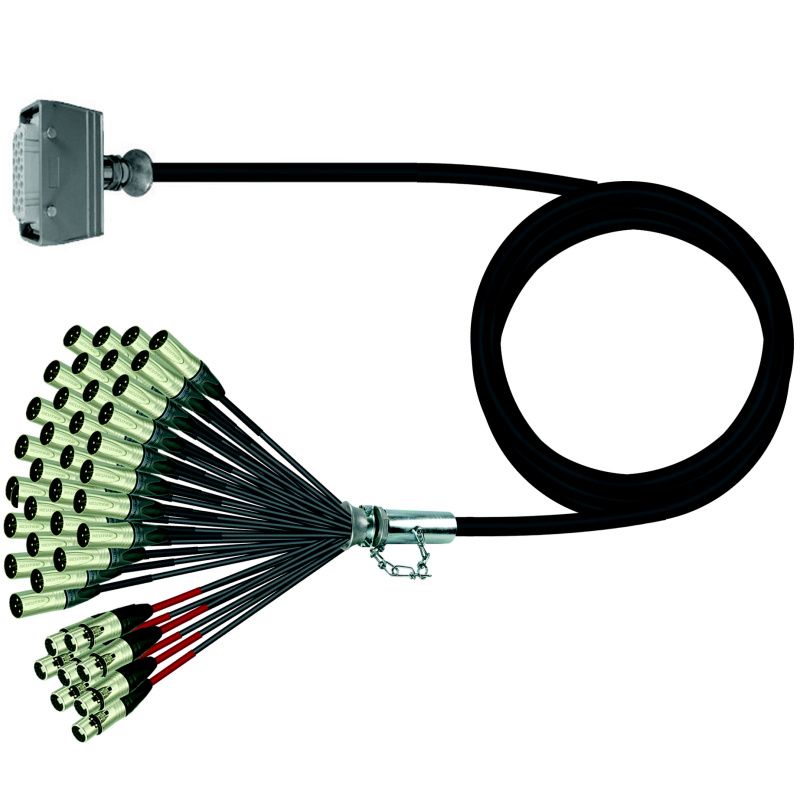 32/8 Multipin na bič-rozplet Neutrik (10-50m) 32/8 Multipin na bič-rozplet Neutrik (10-50m)