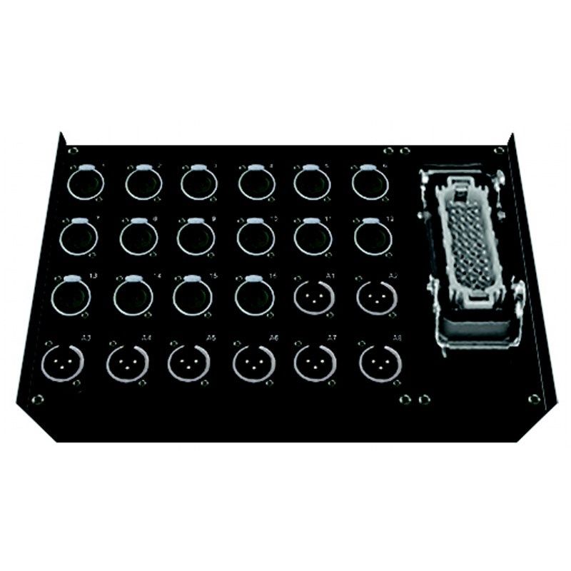Stageboxy s jedním Multipin-systémem 16/8 Neutrik Stageboxy s jedním Multipin-systémem 16/8 Neutrik