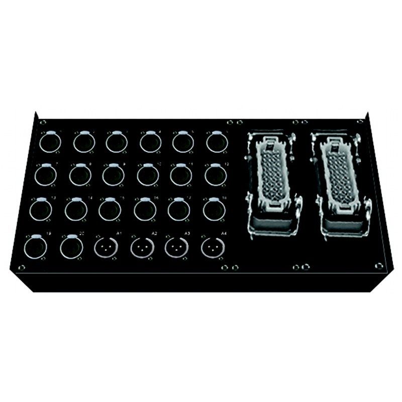 STAGEBOXY se dvěma Multipin-systémy Neutrik 20/4 STAGEBOXY se dvěma Multipin-systémy Neutrik 20/4