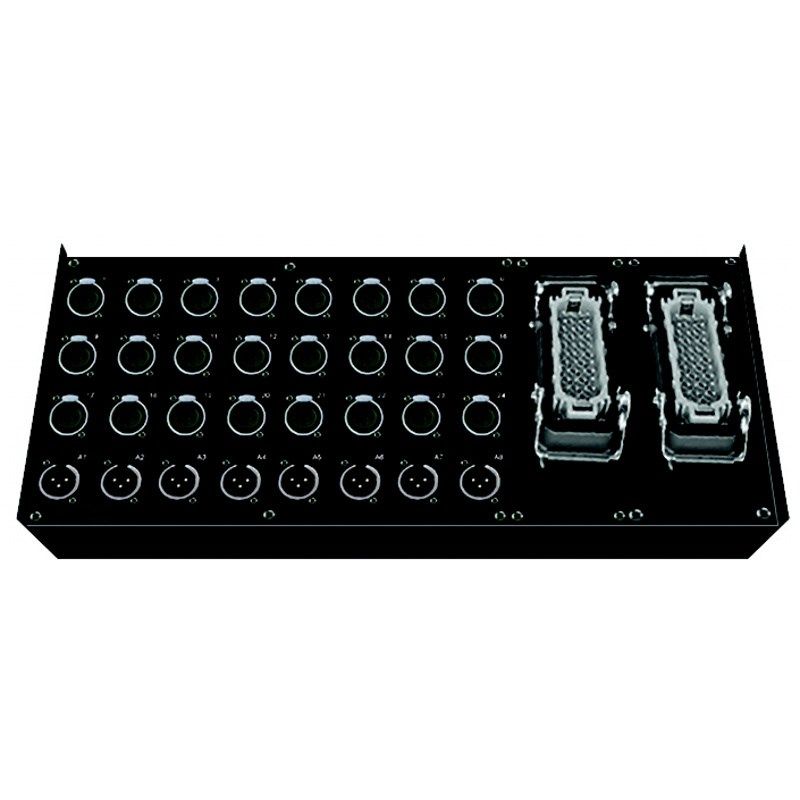 STAGEBOXY se dvěma Multipin-systémy Neutrik 24/8 STAGEBOXY se dvěma Multipin-systémy Neutrik 24/8