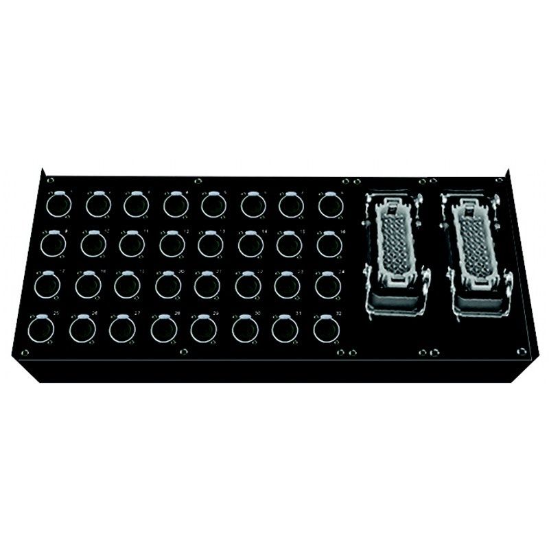 STAGEBOXY se dvěma Multipin-systémy Neutrik 32/0 STAGEBOXY se dvěma Multipin-systémy Neutrik 32/0